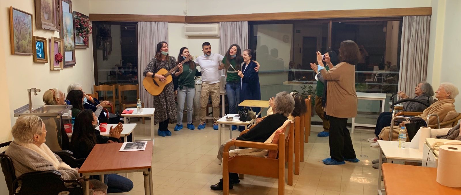 Επίσκεψη στον “Οίκο Γαλήνης”, Μονάδα Φροντίδας Ηλικιωμένων