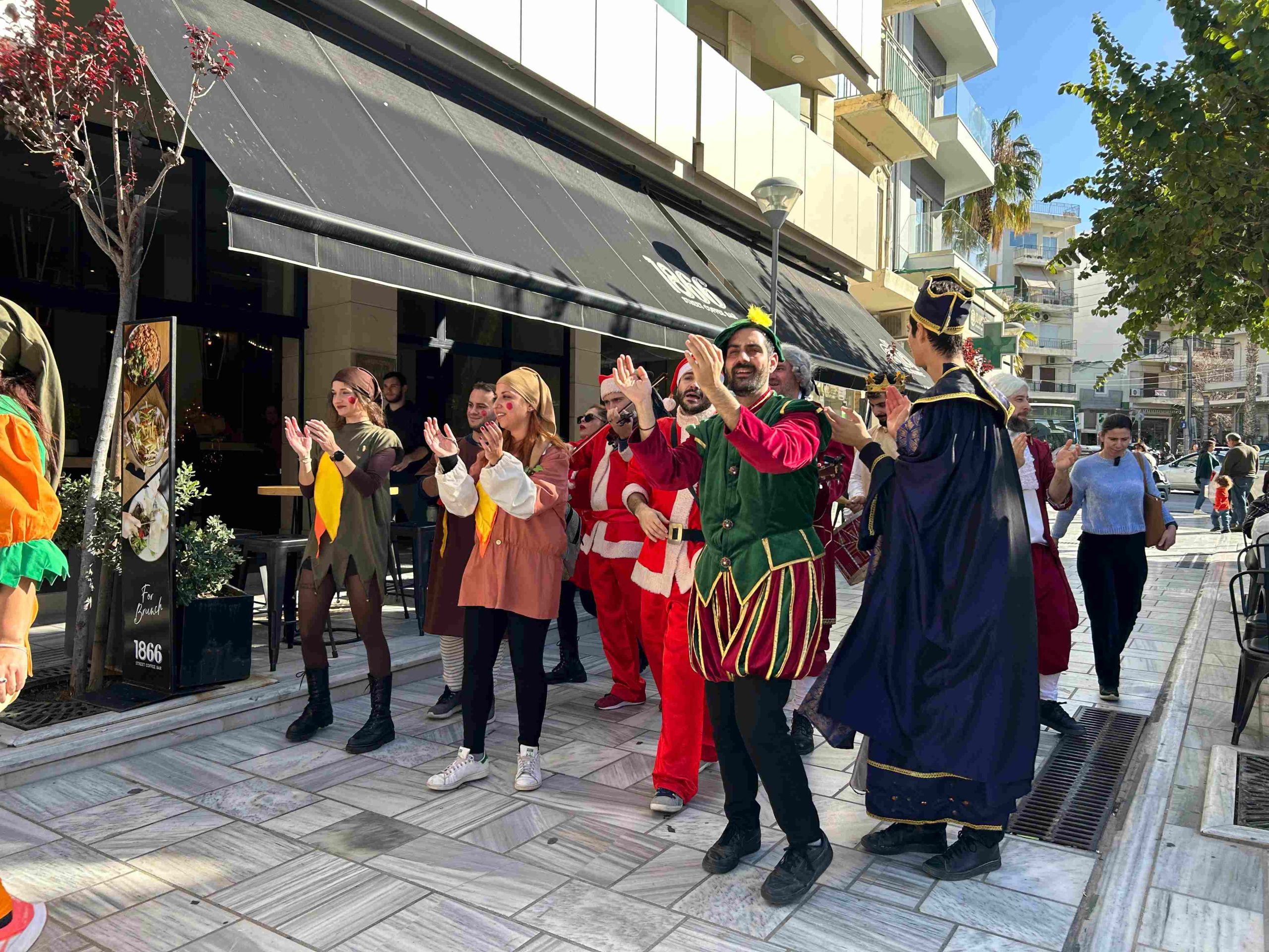 Οι Τροβαδούροι του Ήλιου τα Χριστούγεννα