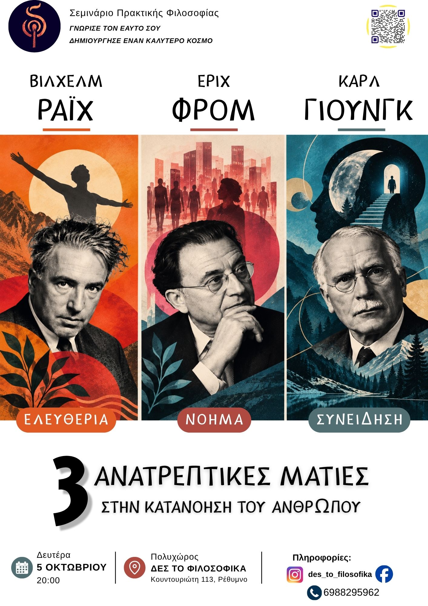 Βίλχελμ Ράιχ | Έριχ Φρομ | Καρλ Γιουνγκ